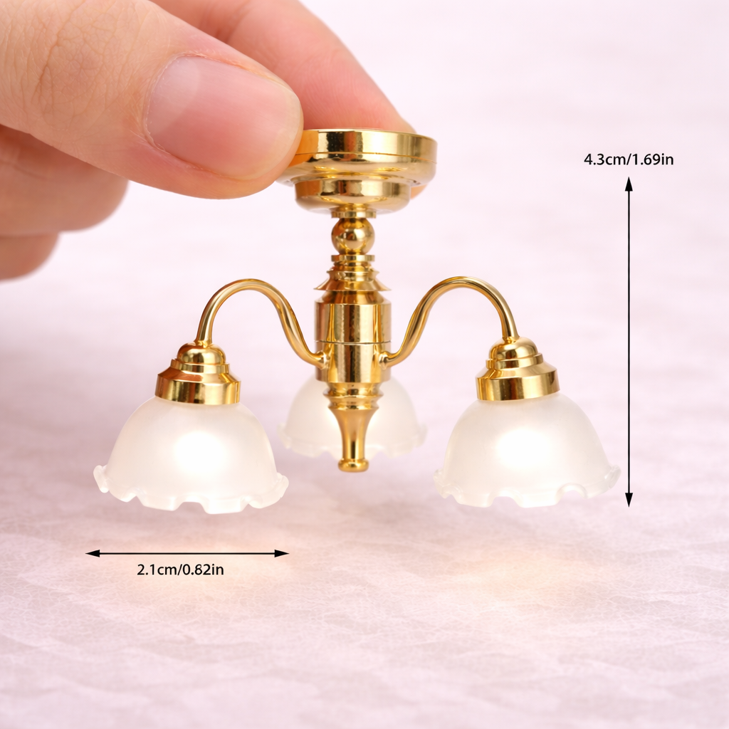 Mini Light Up Ceiling Lamp Fixture (Add-on)