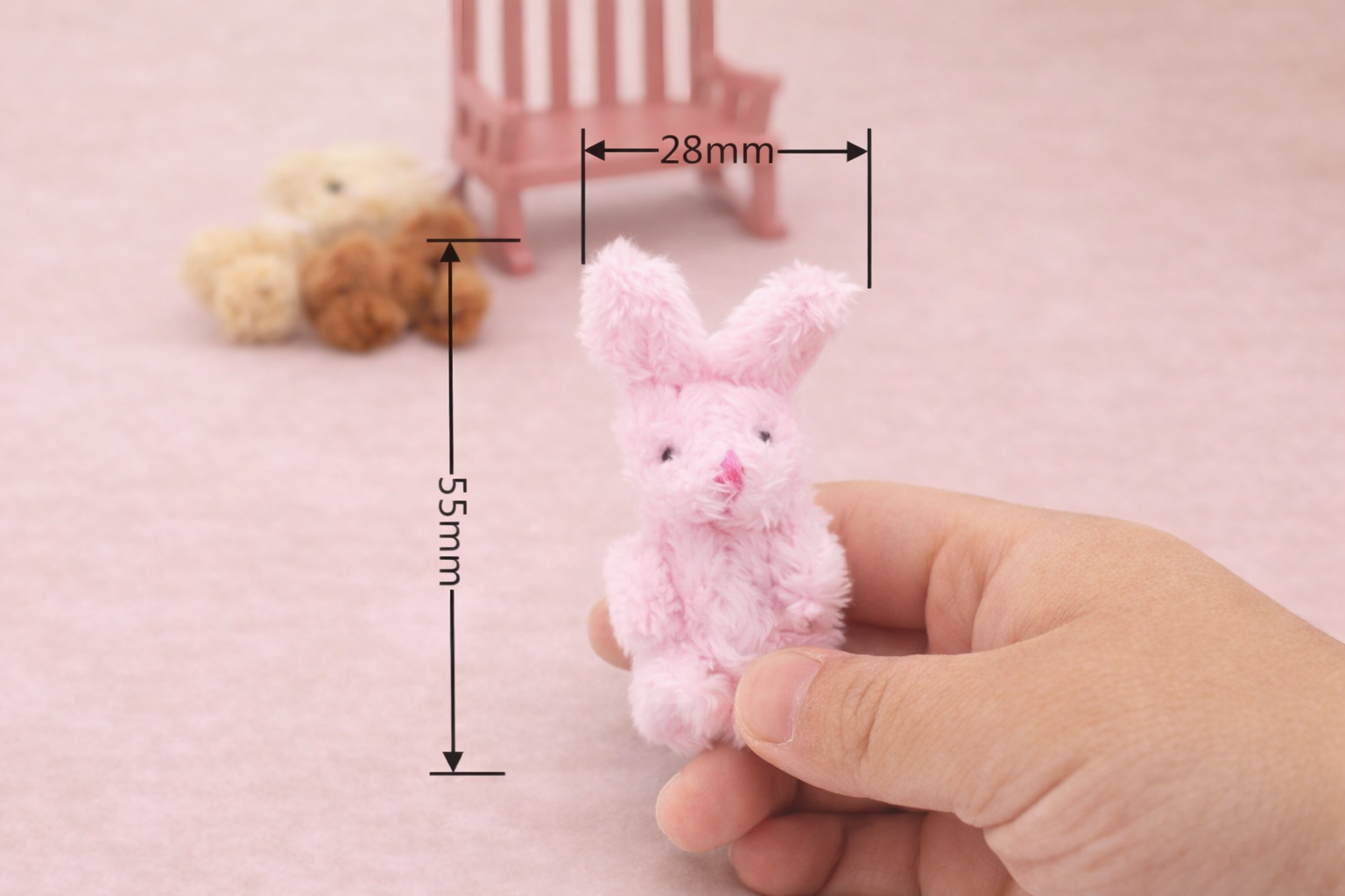 Mini Teddy Plush Figure (Add-On)