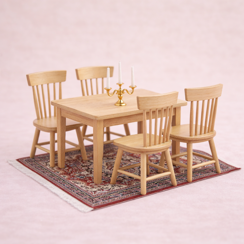 Mini Dining Table & Chairs