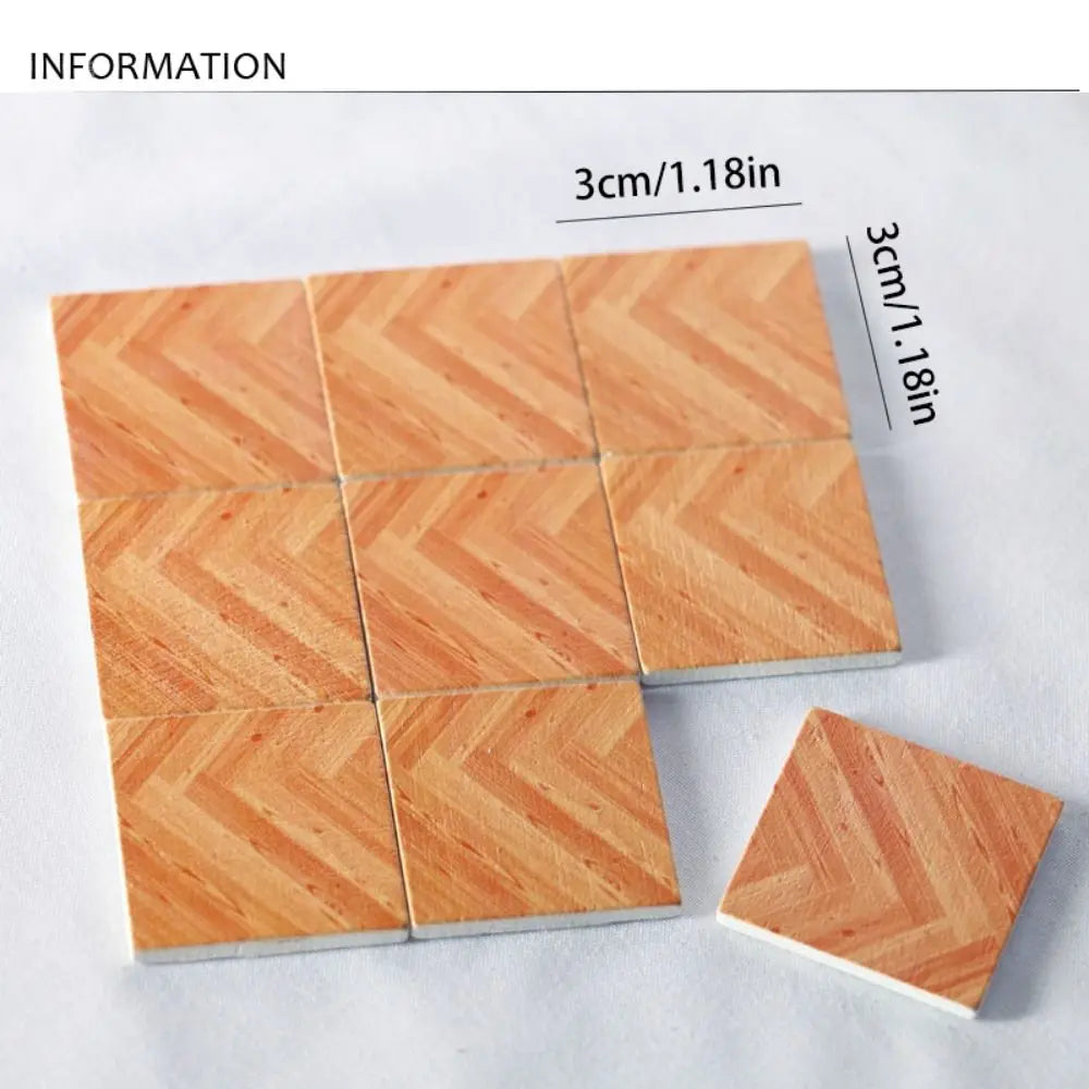 Mini Wooden Floor Tiles (Add-On)