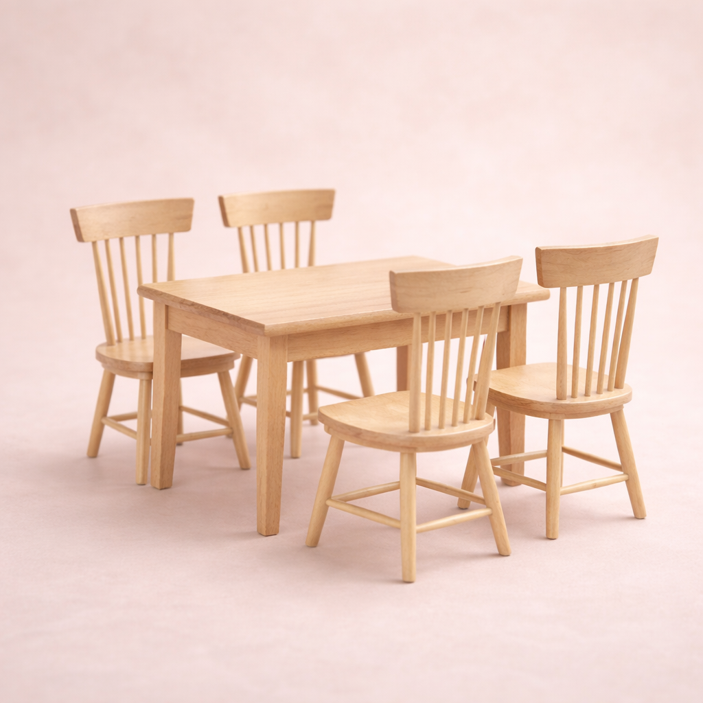Mini Dining Table & Chairs